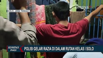 Razia Rutan Kelas I Solo, Petugas Temukan HP Hingga Senjata Tajam