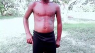 Boy's Belly Does the Wave