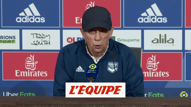 Gasset : «Mes joueurs ne méritaient pas ça» - Foot - L1 - Bordeaux
