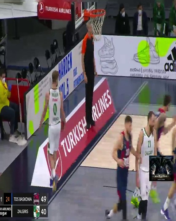 TD System Baskonia Vitoria-Gasteiz - Zalgiris Kaunas Highlights - Turkish Airlines EuroLeague, RS Round 23