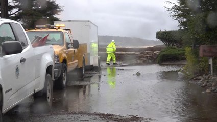 Rain and hail pound Southern California