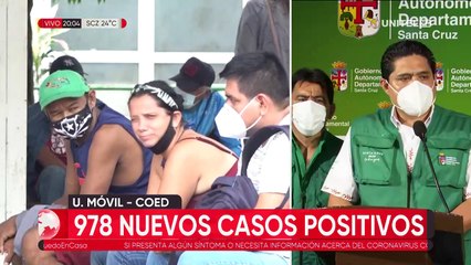 Santa Cruz: 1.045 personas vencen el coronavirus y 19 pierden la vida