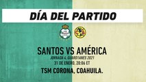 América y Santos, dos potencias muy diferentes. Liga MX