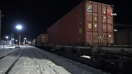 Çin ve Rusya’ya giden ihracat treni Sivas’ta