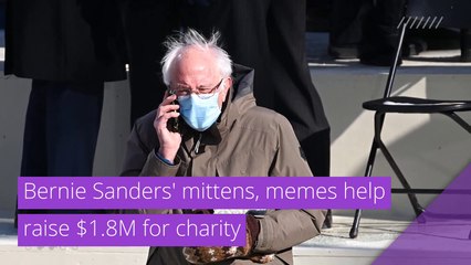 Bernie Sanders' mittens, memes help raise $1.8M for charity, and other top stories in strange news from January 30, 2021.