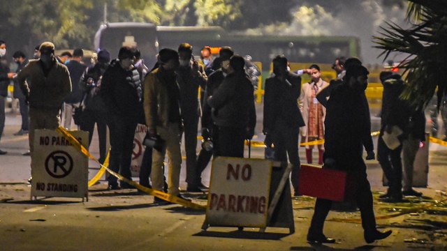 Israel embassy के बाहर धमाका: पुलिस ने 3 CCTV कैमरों की फुटेज ली कब्जे में