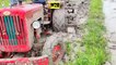Mahindra tractor stuck in mud, tractor   videos #Tractor