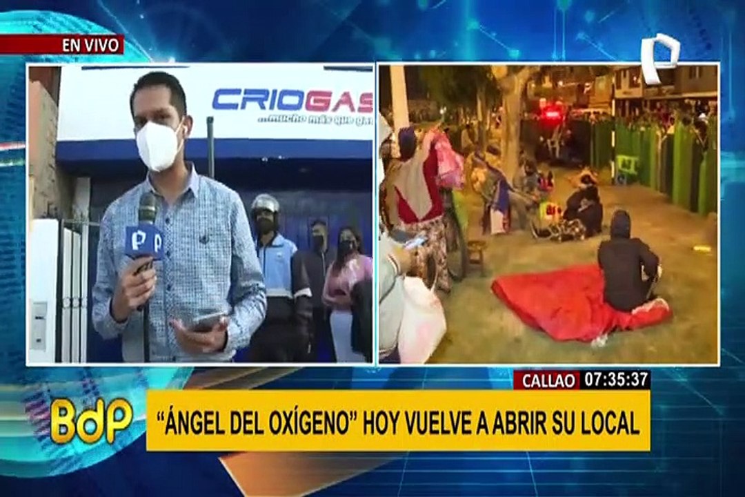 Callao: decenas esperan que empresa del “Ángel del oxígeno” reabra hoy