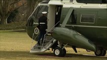 Biden Departs White House En Route to Walter Reed National Military Hospital