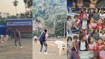 Ayushmann Khurrana Plays Cricket To Entertain The Local Kids Of Assam