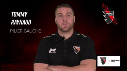 Tommy RAYNAUD prolonge pour 3 saisons de plus !
