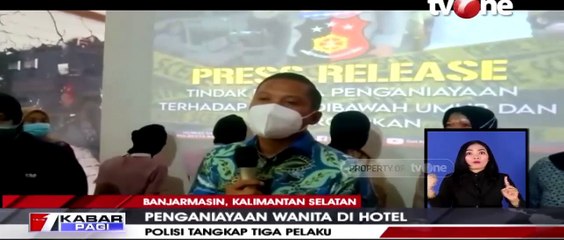 Polisi Tangkap 3 Pelaku Penganiayaan Wanita di Hotel