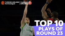 Turkish Airlines EuroLeague Regular Season Round 23 Top 10 Plays