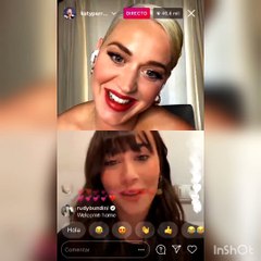 AITANA HABLANDO CON KATY PERRY EN DIRECTO || #KatyPerryAitanaLive