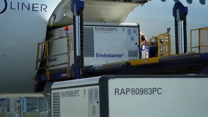 "Alegría, emoción y esperanza" en Chile tras la llegada de las vacunas de Sinovac
