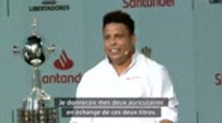Finale - Ronaldo : "Pas beaucoup de différences entre la Copa Libertadores et la Ligue des champions"