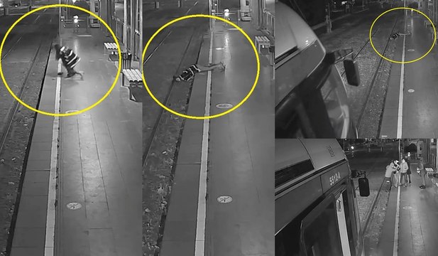 Samsun'da yürekleri ağza getiren görüntü