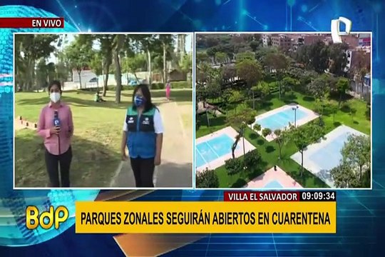 Municipalidad se rectifica y asegura que parques zonales se mantendrán abiertos en cuarentena