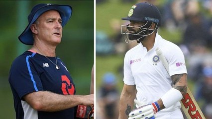 Скачать видео: Ind vs Eng 2021 : England Will Need To Bowl 'Best Ball' Against Virat Kohli - Graham Thorpe