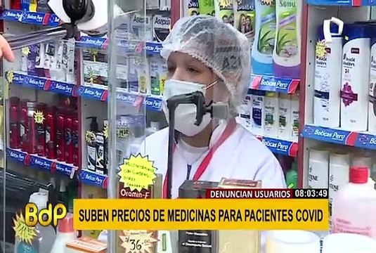 Denuncian aumento de precios en medicinas para pacientes COVID-19