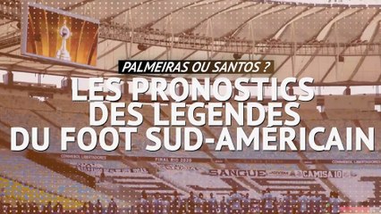 Finale - Palmeiras ou Santos ? Les pronostics des légendes du foot sud-américain