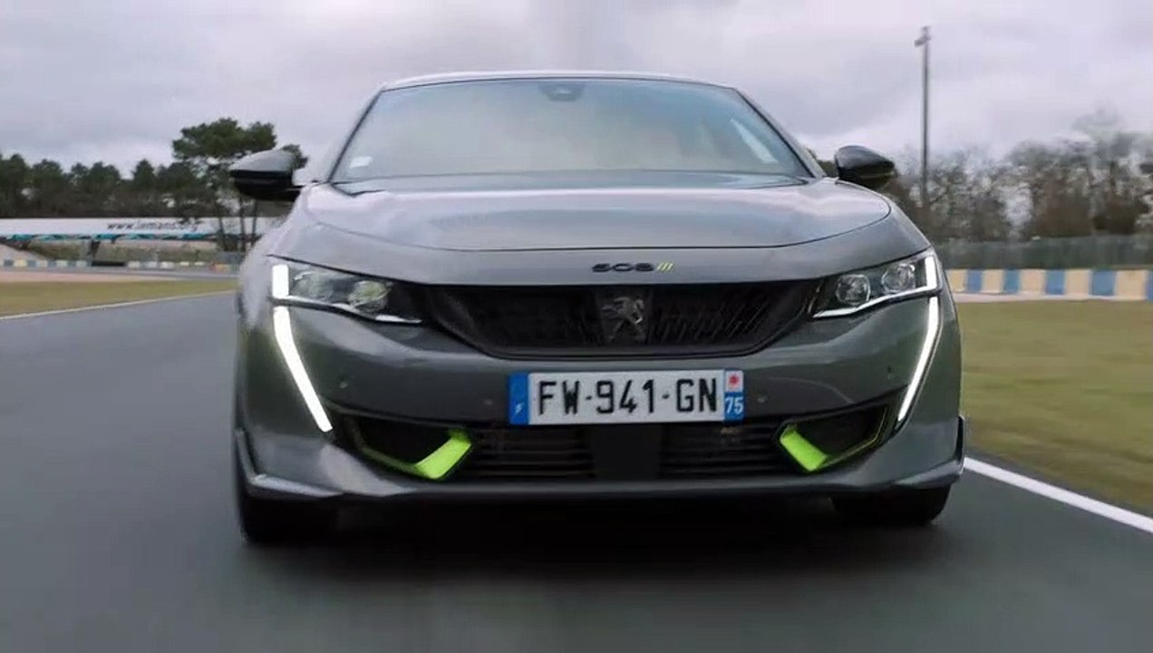 Berline électrifiée radicale 508 Peugeot Sport Engineered (Circuit Le Mans)