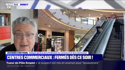 Centres commerciaux fermés : la jauge dans les commerces va passer à 10 mètres carrés par client