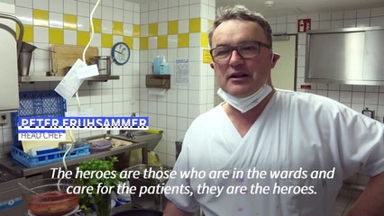 Kitchen revolution in Berlin clinic helps relieve Covid stress