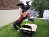 2/3 Falls Match - Innovator VS Xacutor - CHW Backyard Wrestling