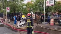 Incendio en hospital de Santiago de Chile obliga a evacuar a pacientes