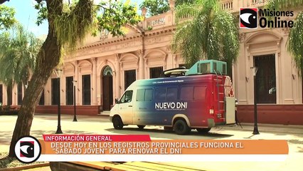 Desde hoy en los registros provinciales funciona el "Sábado Joven" para renovar el DNI