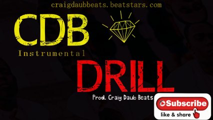 CDB Drill 2021 | Pop Smoke x 22Gz x Sheff G Type Beat Instrumental craigdaubbeats 140bpm