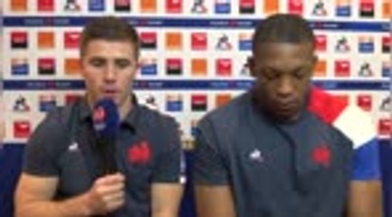 XV de France - Carbonel : "On prend match par match"