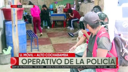 Operativos en chicherías de Alto Cochabamba
