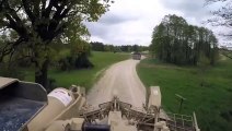 Drivers View • Awesome US Army - M1 Assault Breacher Vehicle