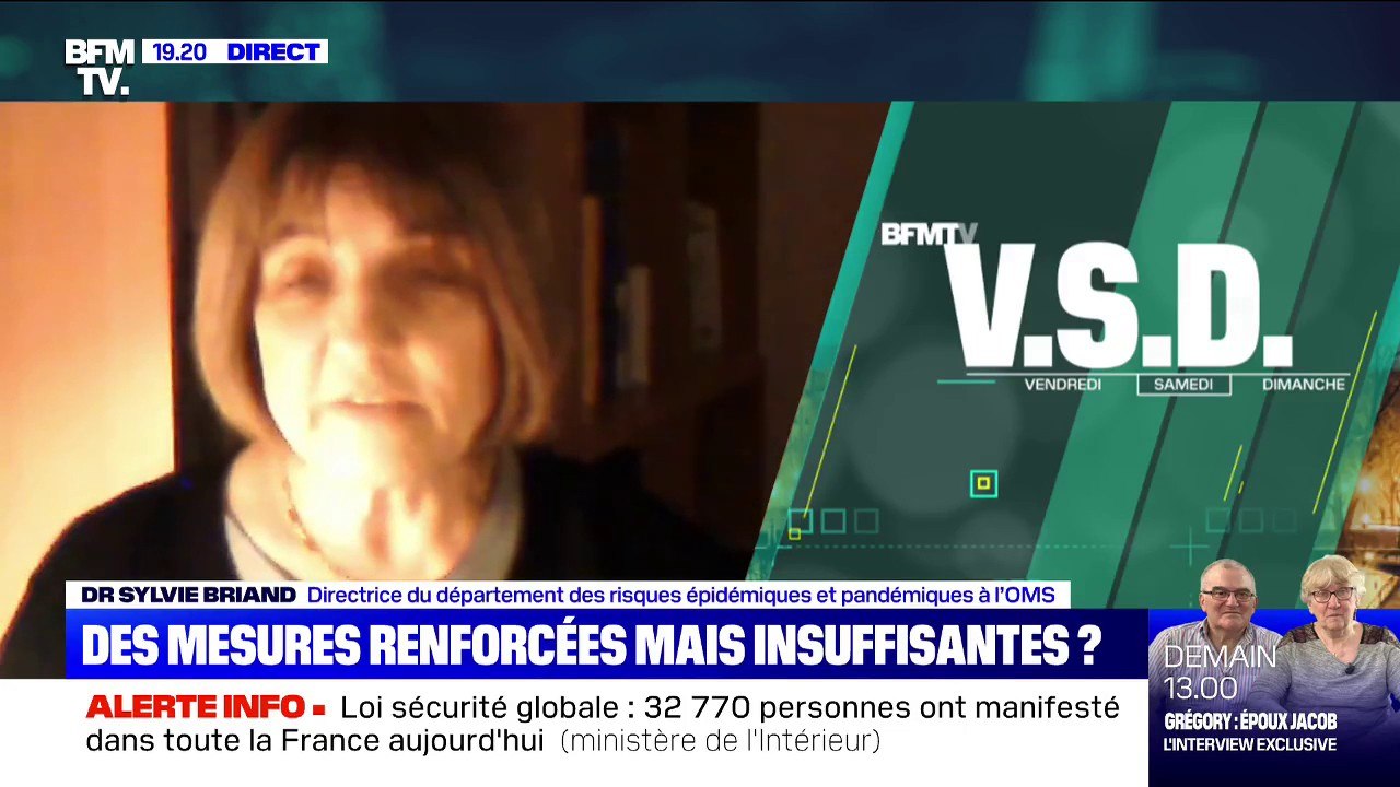 Covid-19 en Europe: pour Sylvie Briand (OMS), "plus de collaboration dans la mise en œuvre des mesures aiderait les pays à faire face ensemble"