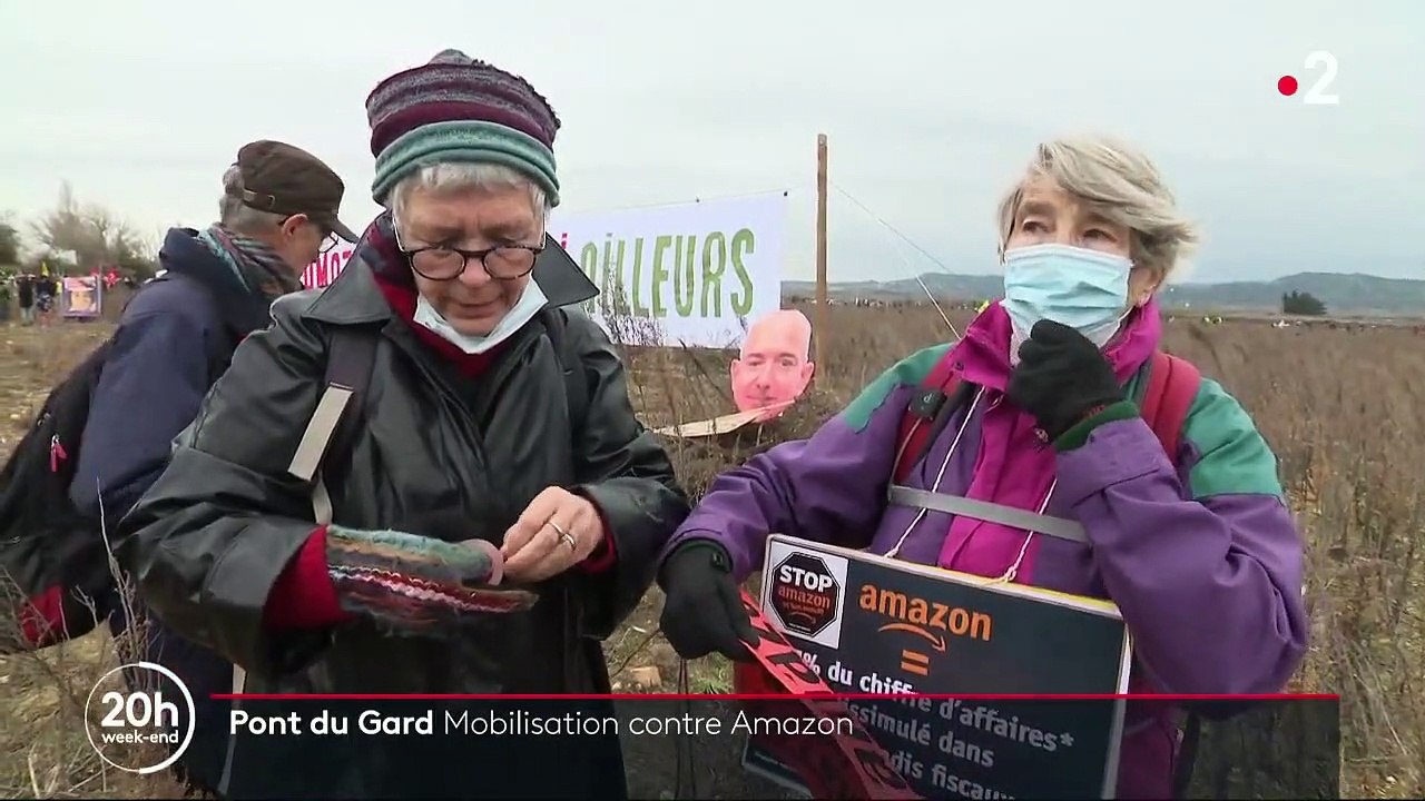 Gard : une mobilisation contre l'installation d'un centre de tri Amazon