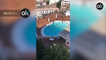 La Guardia Civil interviene en un hotel de Canarias lleno de inmigrantes