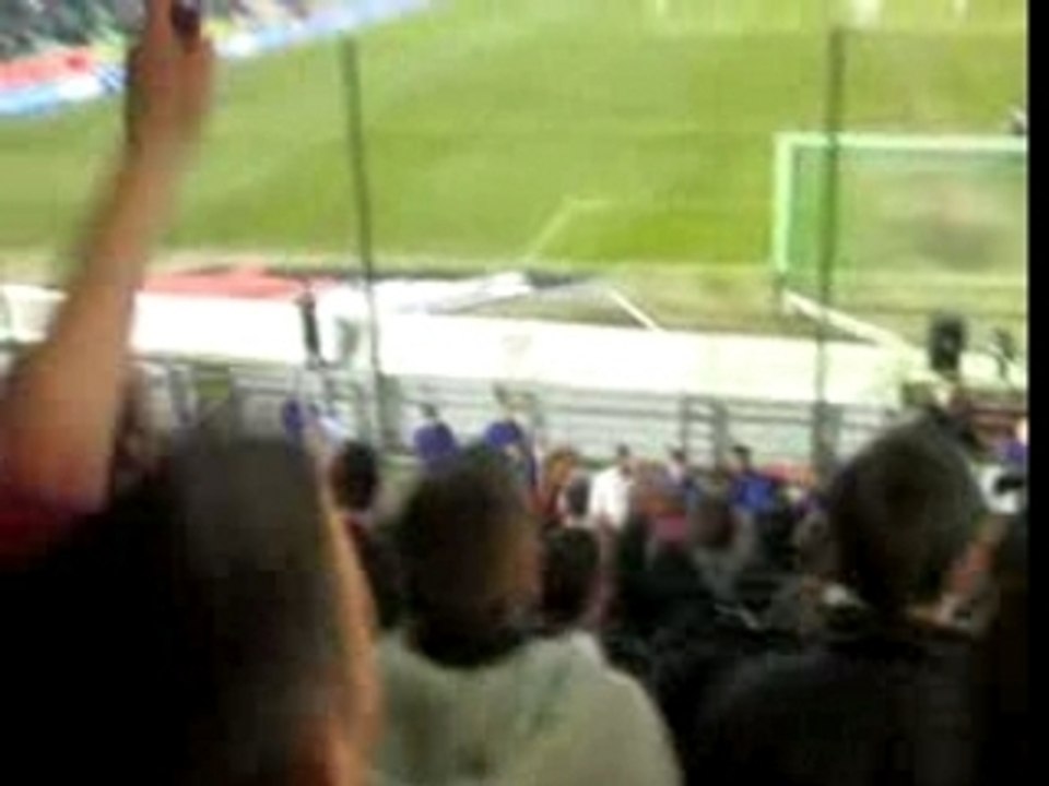 Réaction but jimmy contre Lorient