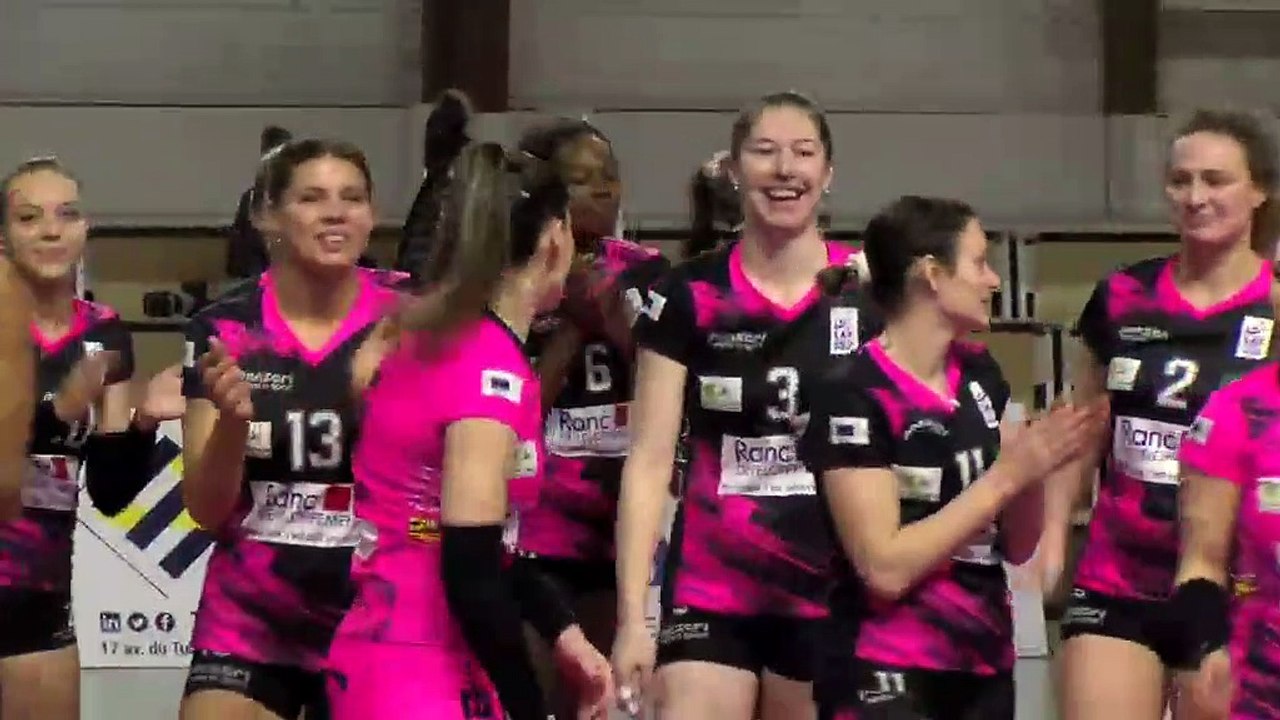 André Sa après la victoire d'Istres Provence Volley contre Nancy