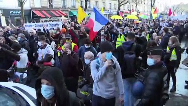 Протесты против законопроекта О глобальной безопасности во Франции