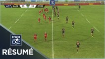 PRO D2 - Résumé Stade Aurillacois-Oyonnax Rugby: 22-16 - J18 - Saison 2020/2021