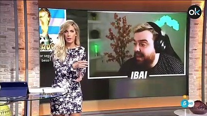 Una presentadora bautiza a Ibai como “Ibai Ramos”