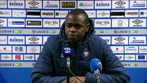 J22 Ligue 2 BKT : La réaction de P.Oniangué après FC Chambly 4-2 SMCaen