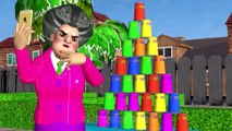 Nick and Arranging Pyramid of Plastic Cup - Le meilleur du troll Miss T avec compilation de danse de cercueil