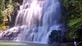 Sonido de cascada natural para meditar