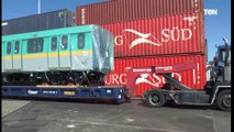 وصول سادس قطار مترو أنفاق مكيف جديد ضمن صفقة تصنيع وتوريد 32 قطارا مكيفا جديدا