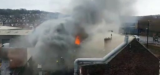 Firefighters battle blaze in Sheffield