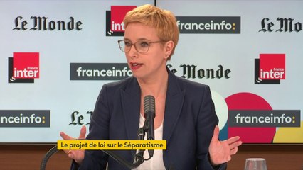 Loi contre les séparatismes : "C'est une loi fourre-tout, mais surtout l'occasion d'ouvrir la boîte de Pandore pour des idées qui stigmatisent et chassent les musulmans", estime Clémentine Autain