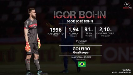 Igor Bohn - Goleiro / Goalkeeper 96 (Campeonato Brasileiro Série B 2020)